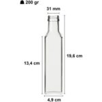250ML ŞİŞE MARASCA  KORUMA STRAFORU 108 ADET - Görsel 4