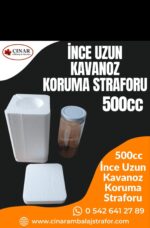 500 CC KAVANOZ İNCE BORU TİPİ (100 ADET)