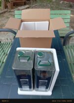 2’li 5 Litre Zeytinyağı Teneke Koruma Straforu + Koli | Kargo Güvenli Paketleme - Görsel 2