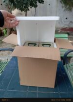 2’li 5 Litre Zeytinyağı Teneke Koruma Straforu + Koli | Kargo Güvenli Paketleme - Görsel 3