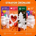 PARTİ,DEKOR YILBAŞI SEVGİLİLER GÜNÜ ÜRÜNLERİ (STRAFOR)|ÜRÜNLERİMİZ